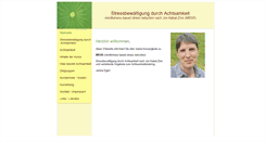 Desktop Screenshot of mbsr-janinaegert.de